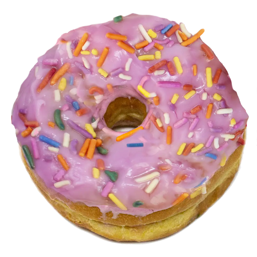 Dunford Pink Sprinkle Donuts