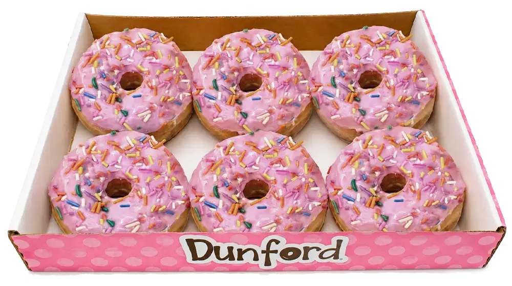 Pink Sprinkle Donuts