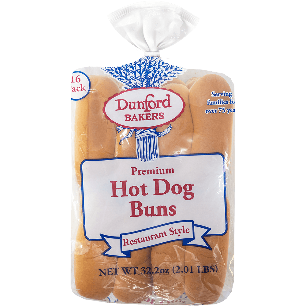 Dunford Hot Dog Buns